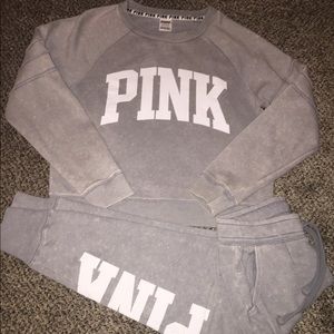 Grey Victoria’s Secret PINK Outfit